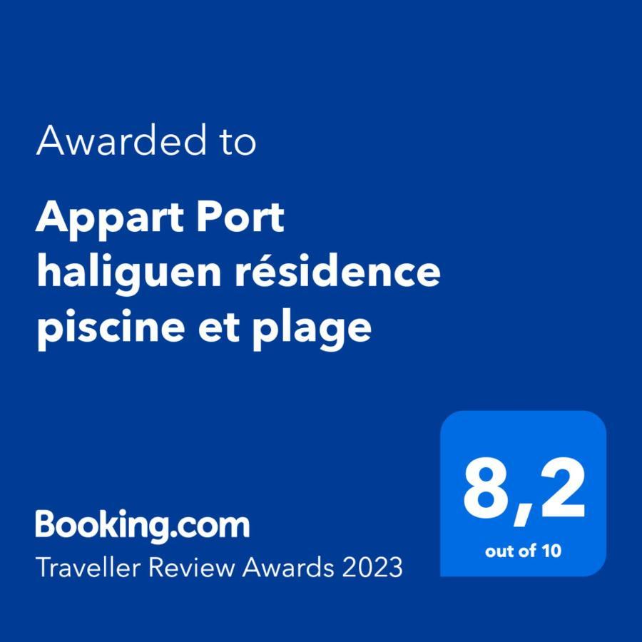 Appart Port Haliguen Residence Piscine Et Plage Quiberon Dış mekan fotoğraf